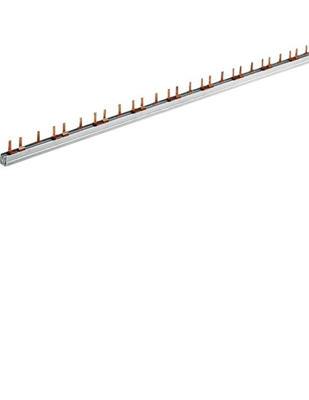 Szyna grzebieniowa kołkowa pozioma 3P 10mm2 do modułowych rozłączników bezpiecznikowych L7xM KB309N Hager