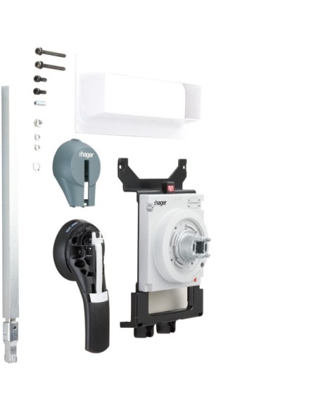 Napęd obrotowy na drzwi h400-h630 HXD031H Hager