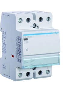 Stycznik cichy 12VAC/DC 2NO 63A AC-7a/b ESL263S Hager