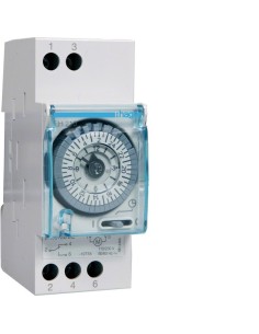 Zegar analogowy dobowy bez rezerwy chodu 230V 1P 16A EH210 Hager