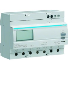 Licznik energii elektrycznej 3-fazowy, 100A, 1-taryfowy, dwukierunkowy EC365B Hager