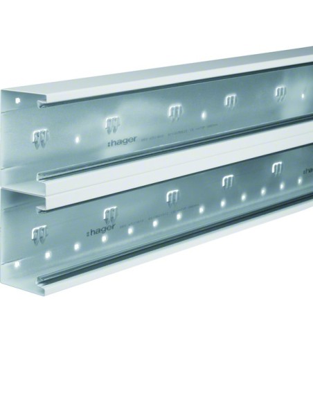 tehalit.BRS Podstawa 210mm 2 komory, stal, biały BRS652101D9010 Hager