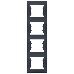 Sedna Ramka 4-krotna pionowa grafit SDN5802070