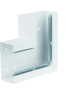 tehalit.BRS Kąt płaski 65x130, stalowy, biały BRS6513059010 Hager