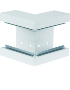 tehalit.BRS Kąt zewnętrzny 65x130, stalowy, biały BRS6513039010 Hager