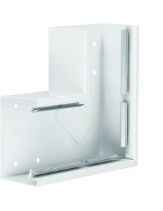 tehalit.BRS Kąt płaski 65x100, stalowy, biały BRS6510059010 Hager