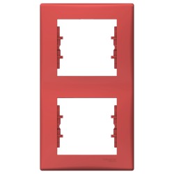 Sedna Ramka 2-krotna pionowa czerwony SDN5801141
