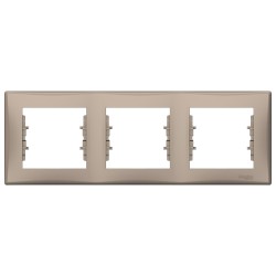 Sedna Ramka 3-krotna pozioma satyna SDN5800568
