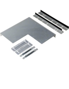 tehalit.BKB Pokrywa kąt wew ze szczotką 250x85mm stal BKB2508554B Hager