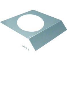 tehalit.AK Pokrywa kanału napodł R10 fi275 1-str skos dł. 400mm 350x70mm stal AKM350275R10 Hager