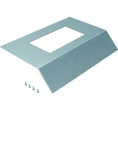 tehalit.AK Pokrywa kanału napodł E04 147x247 1-str skos dł. 400mm 200x70mm stal AKM200147E04 Hager