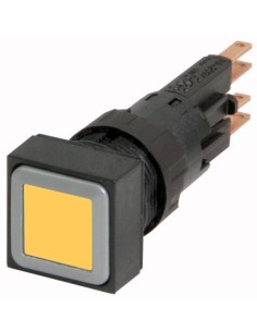Napęd przycisku żółty z podświetleniem z samopowrotem Q18LT-GE 088808