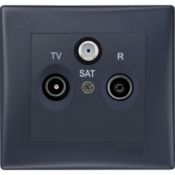 GNIAZ R/TV/SAT KOŃC GRAFIT SDN3501570