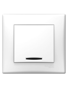 Sedna Przycisk z podświetleniem biały (blister) SDN1600221