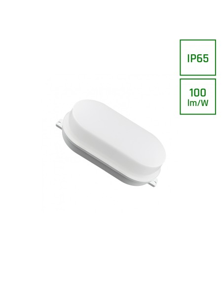 TECHNIC LAMP LED 5W IP65 230V OVAL CW 500lm biała zimna