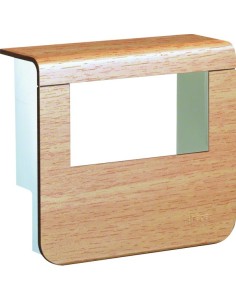 tehalit.SL Pokrywa nośnika urządzeń 20x55 2*45x45 buk SL20055932D2 Hager 2