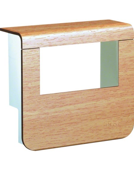 tehalit.SL Pokrywa nośnika urządzeń 20x55 2*45x45 buk SL20055932D2 Hager