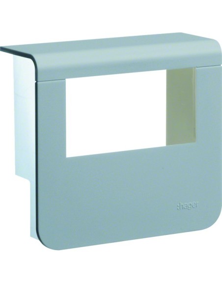 tehalit.SL Pokrywa nośnika urządzeń 20x55 2*45x45 alu SL20055932D1 Hager