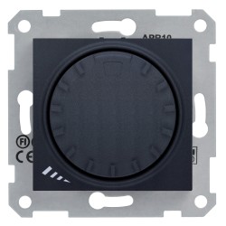 Sedna Ściemniacz z funkcją łącznika schodowego RL 40-1000W / 60-600W grafit SDN2200970