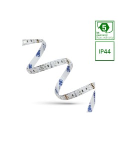 PASEK LED 48W 5050 60LED RGB 5 lat 1m (rolka 5m) - w silikonie biała RGB