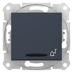 Sedna Przycisk dzwonek z podświetleniem grafit SDN1600470