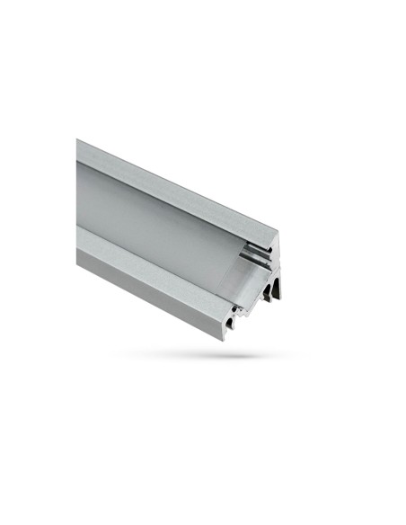 Profil Aluminiowy WOJCORNER z osłoną mleczną 1mb Klosz B