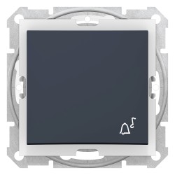 Sedna Przycisk dzwonek IP44 grafit SDN0800370