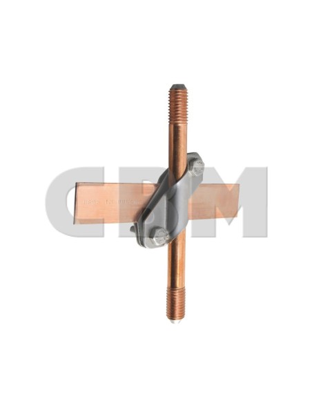 Uchwyt skośny 3/4", stal nierdz.,M8