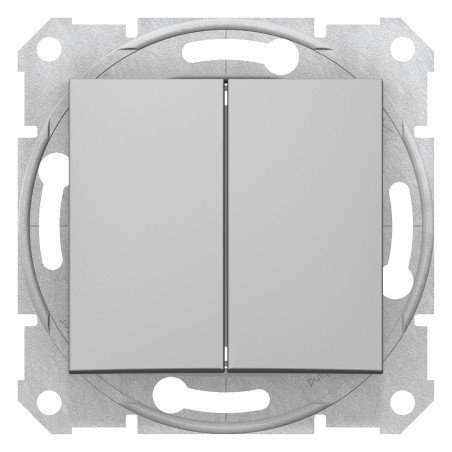 Sedna Łącznik podwójny schodowy aluminium SDN0600160