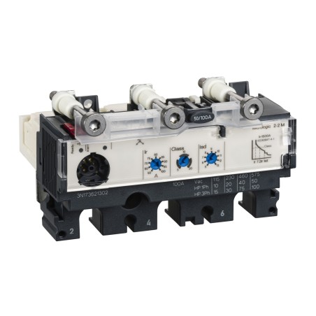 Wyzwalacz elektroniczny Micrologic 2.2M wyłącznika Compact NSX100 50A 3P 3D LV429172