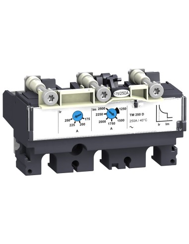 Zabezpiecznie termomagnetyczne TMD do wyłącznika Compact NSX100 50A 3P 3D LV429033