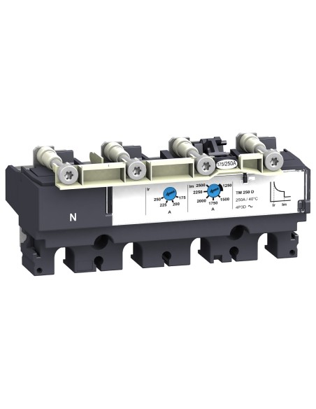 Zabezpiecznie termomagnetyczne TMD do wyłącznika Compact NSX100 16A 4P 3D LV429047