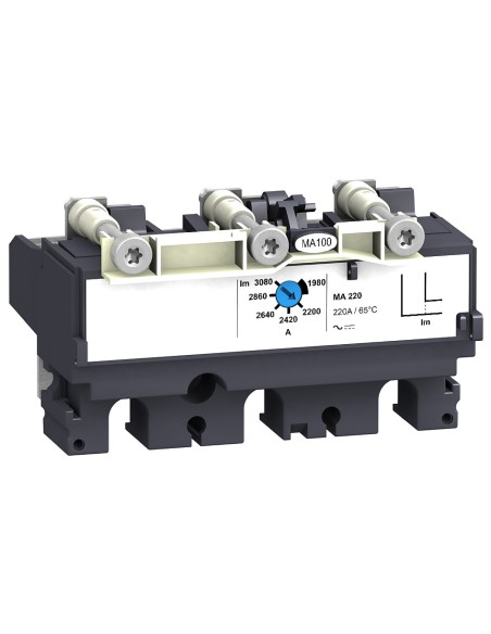 Zabezpieczenie magnetyczne do wyłącznika Compact NSX100 2.5A 3P 3D LV429125