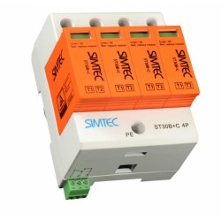 Ogranicznik przepięć SIMTEC ST30B+C 4-275 4P Simet 85201010 - hurtownia elektryczna Amper.pl