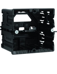 tehalit.WA Puszka instalacyjna 1-krotna, montaż w profilach typu C, pełna, czarna GLS5500 Hager 2