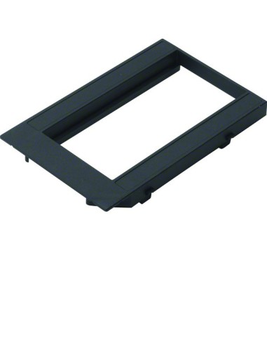 tehalit.GB-EG Ramka 45x90 2-krotna do GBVR300/400 PA czarny GBMBV34R2 Hager