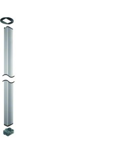 tehalit.DA200 Kolumna dwustronna DA200-80 z zaciskiem mocującym H3,4m alu DAK2803400ELN Hager 2