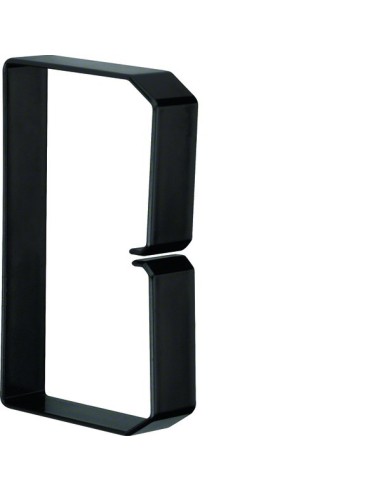 tehalit.BA6 Klamra do przewodów 80x120, czarny B801203 Hager