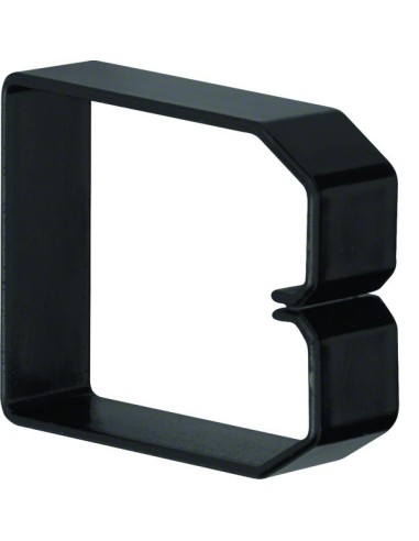 tehalit.BA6 Klamra do przewodów 80x60, czarny B800603 Hager