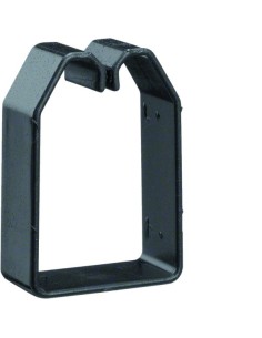 tehalit.BA6 Klamra do przewodów 60x40, czarny B600403 Hager 2