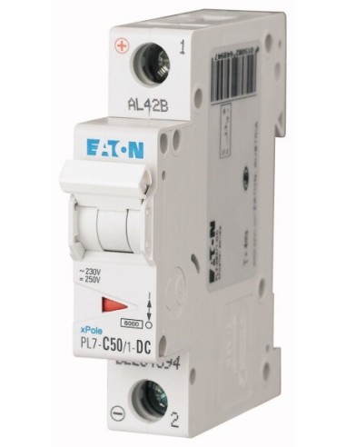 Wyłącznik nadprądowy 1P C 50A 10kA DC PL7-C50/1-DC 264894