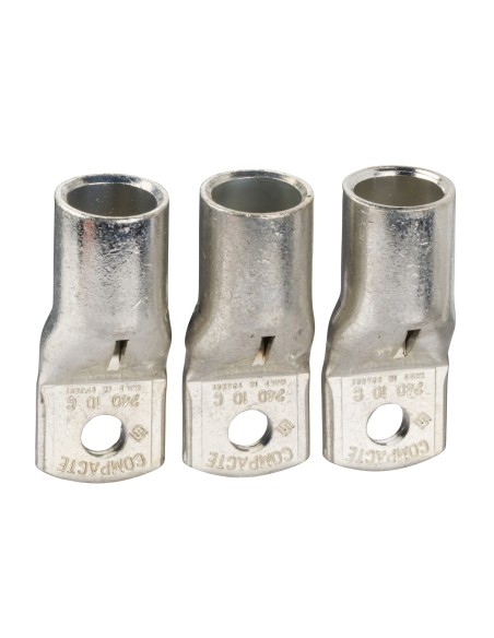 Końcówki kablowe miedziane 300mm2 INV/INS do wyłącznika Compact NSX400 3 szt. LV432502