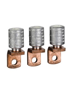 Końcówki kablowe aluminiowe 150mm2 do wyłącznika Compact NSX250 3 szt. LV429504