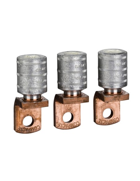 Końcówki kablowe aluminiowe 150mm2 do wyłącznika Compact NSX250 3 szt. LV429504