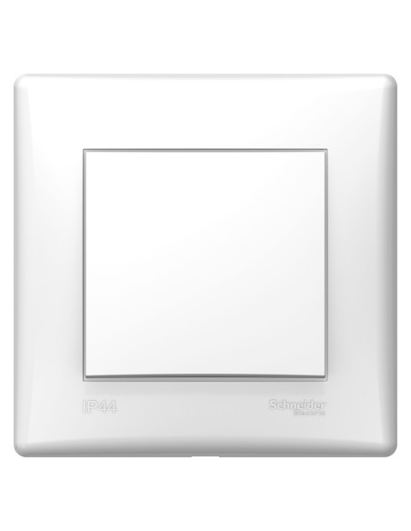 Sedna Łącznik jednobiegunowy IP44 biały (blister) SDN0190321