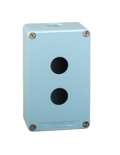 Obudowa kasety 3-otworowa 22mm niebieska IP65 XAPM2202