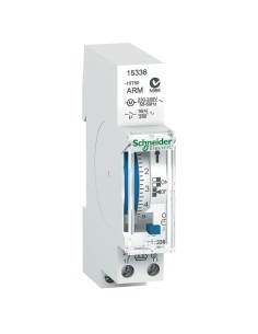 Przekaźnik czasowy 1P 16A cykl 24h pamieć 100h 230V AC 15336