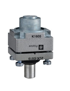 Głowica napędowa trzpień z gumą metal ZCKE619