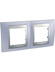 Unica Ramka podwójna beryl blue MGU66.004.098