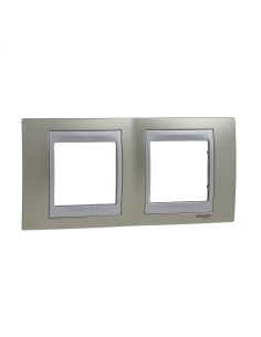 Unica Ramka podwójna opal MGU66.004.095